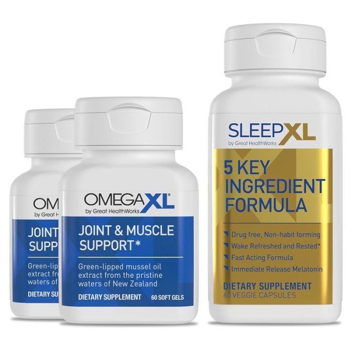 OmegaXL 60ct X2 and SleepXL