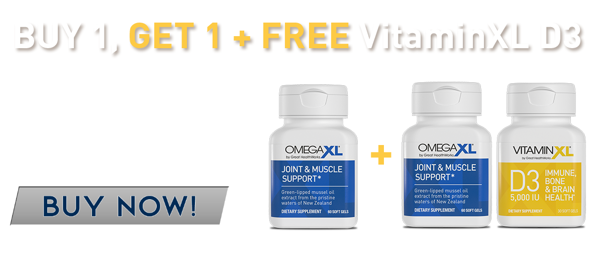 Buy One, Get One plus Free VitaminXL D3 for $39.95 plus shipping and handling, only on the first order with monthly Autoship.