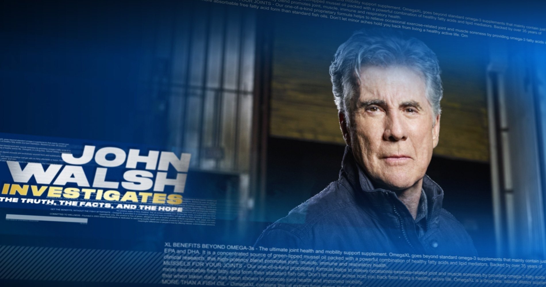 John Walsh Investigates The Truth, The Facts, and The Hope Video